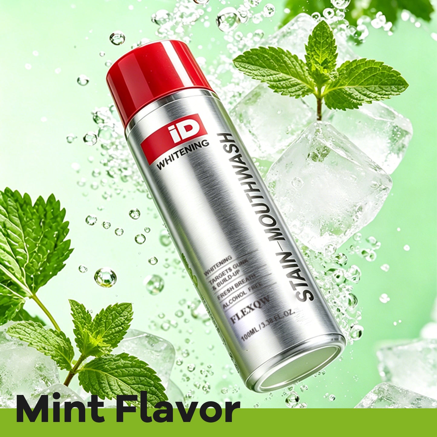 Stain Removing Mouthwash with Mint